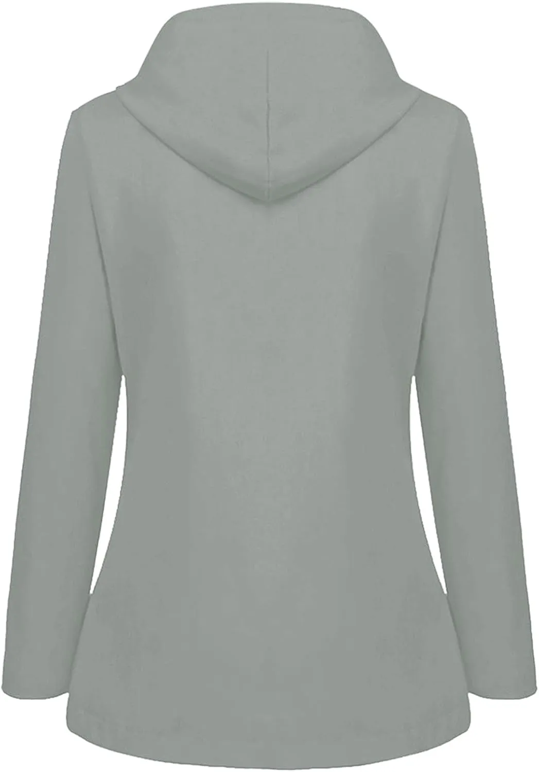 2024 Fashion Waterproof Rain Jacket for Women Single Breasted Long Sleeve Rain Coat Warm Comfy Windbreaker with Pockets