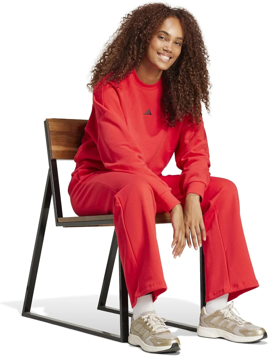 adidas Women's Essentials Small Logo Feel Cozy Sweatshirt