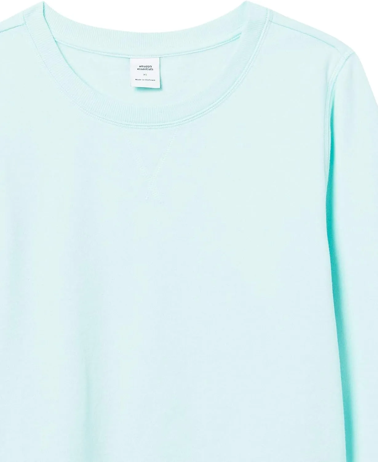 Amazon Essentials Women's French Terry Fleece Crewneck Pullover Sweatshirt (Available in Plus Size)