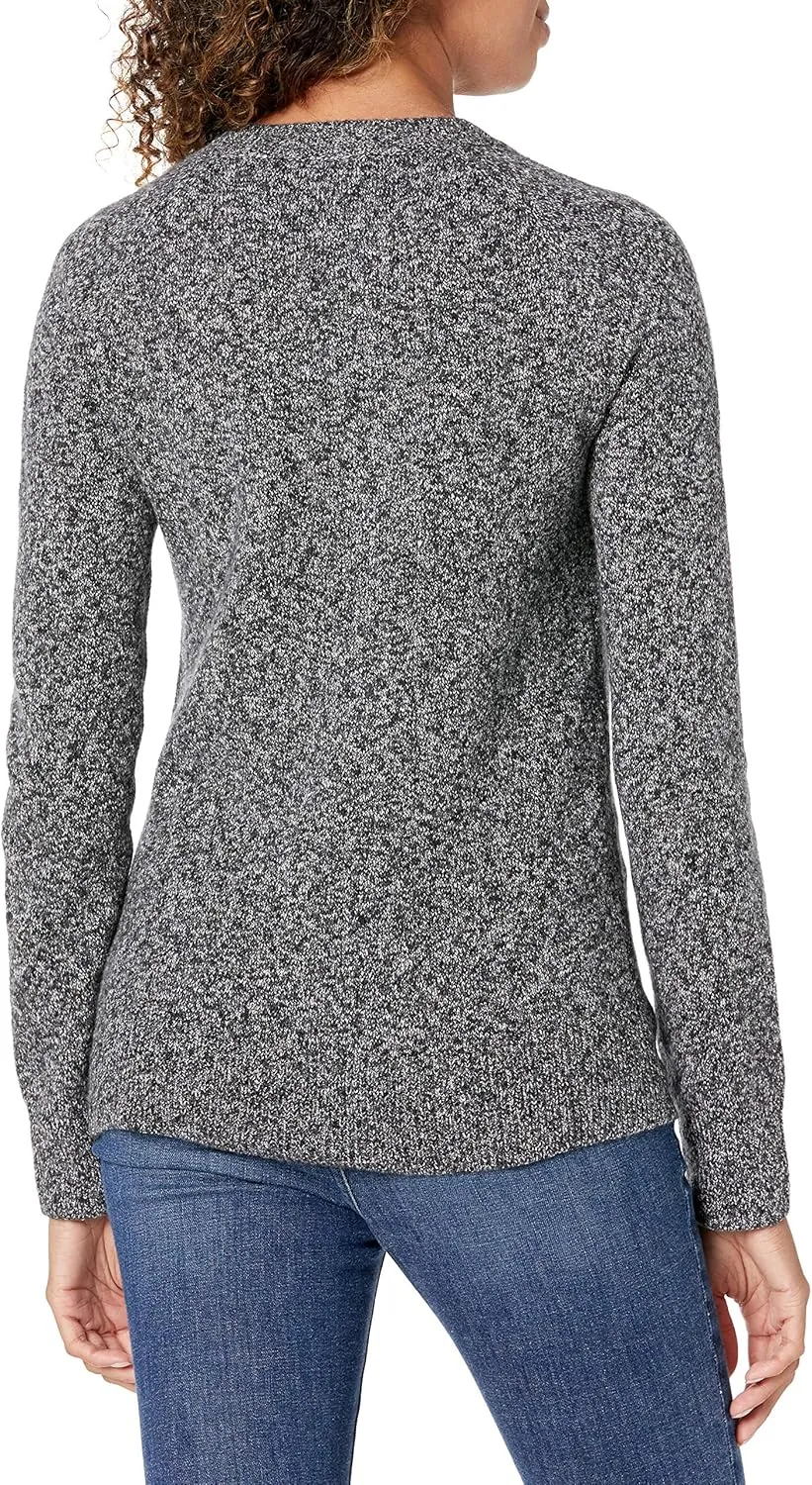 Amazon Essentials Women's Regular-Fit Soft Touch Long-Sleeve Crewneck Sweater