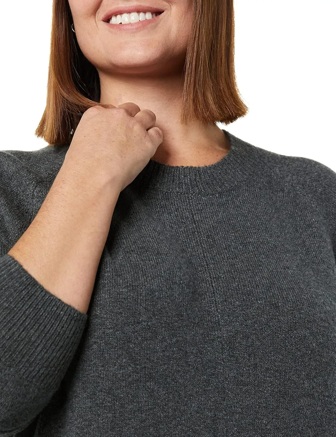 Amazon Essentials Women's Regular-Fit Soft Touch Long-Sleeve Crewneck Sweater