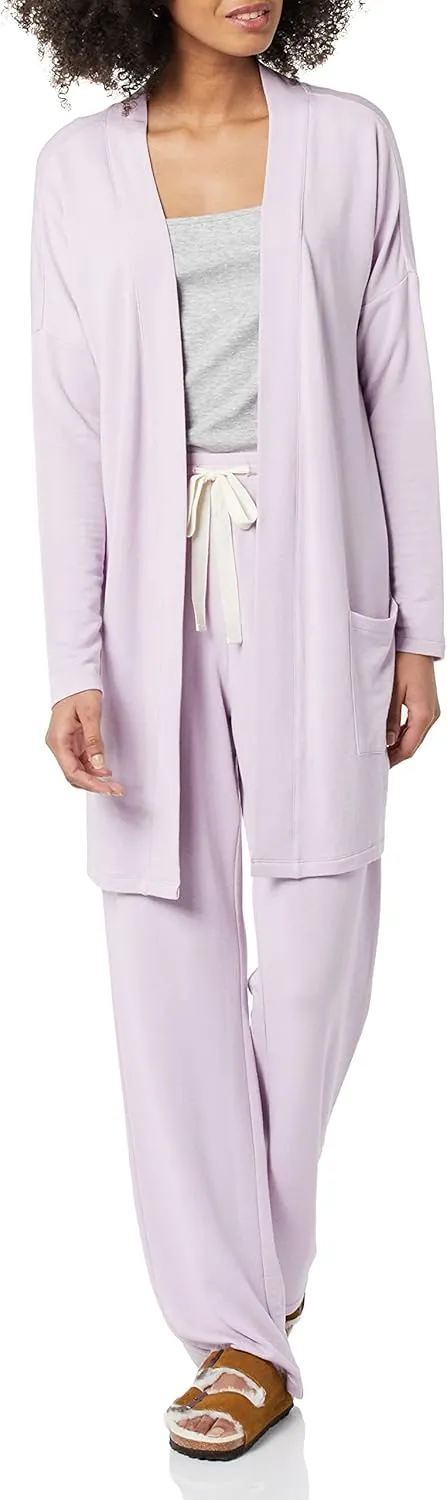 Amazon Essentials Women's Relaxed-Fit Ultra-Lightweight Open-Front Cardigan