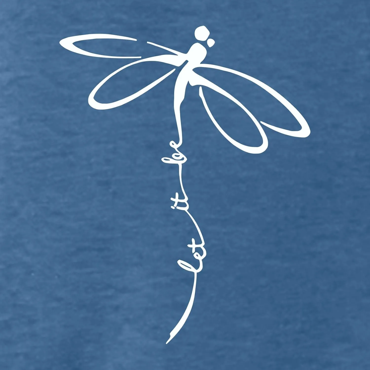 BLACKOO Women's V-Neck Dragonfly T-Shirt Cap Sleeve Tees