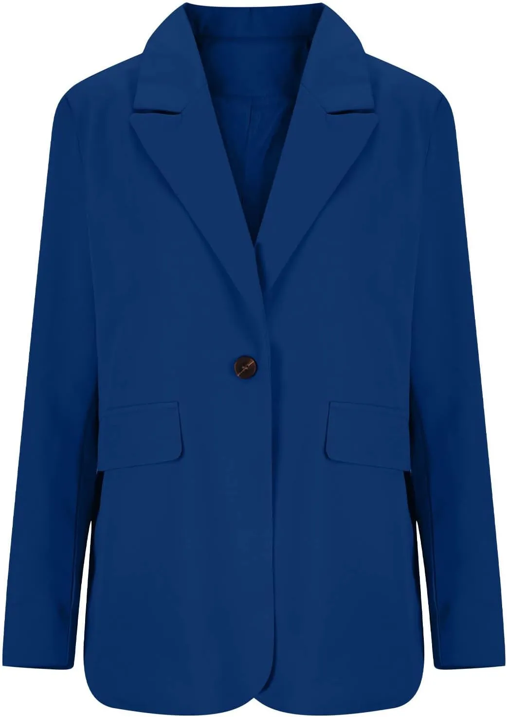 Blazers for Women Business Casual 2025 Long Sleeve Blazers Solid Color Work Office Open Front Blazer Jackets Cardigan