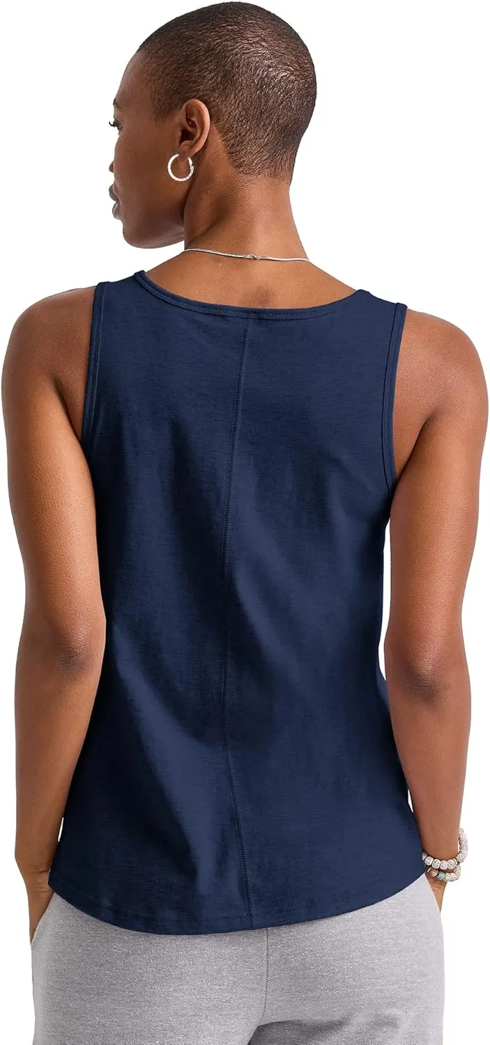Champion Originals Tri-Blend Tank Top, Lightweight Sleeveless Shirt for Women, Plus