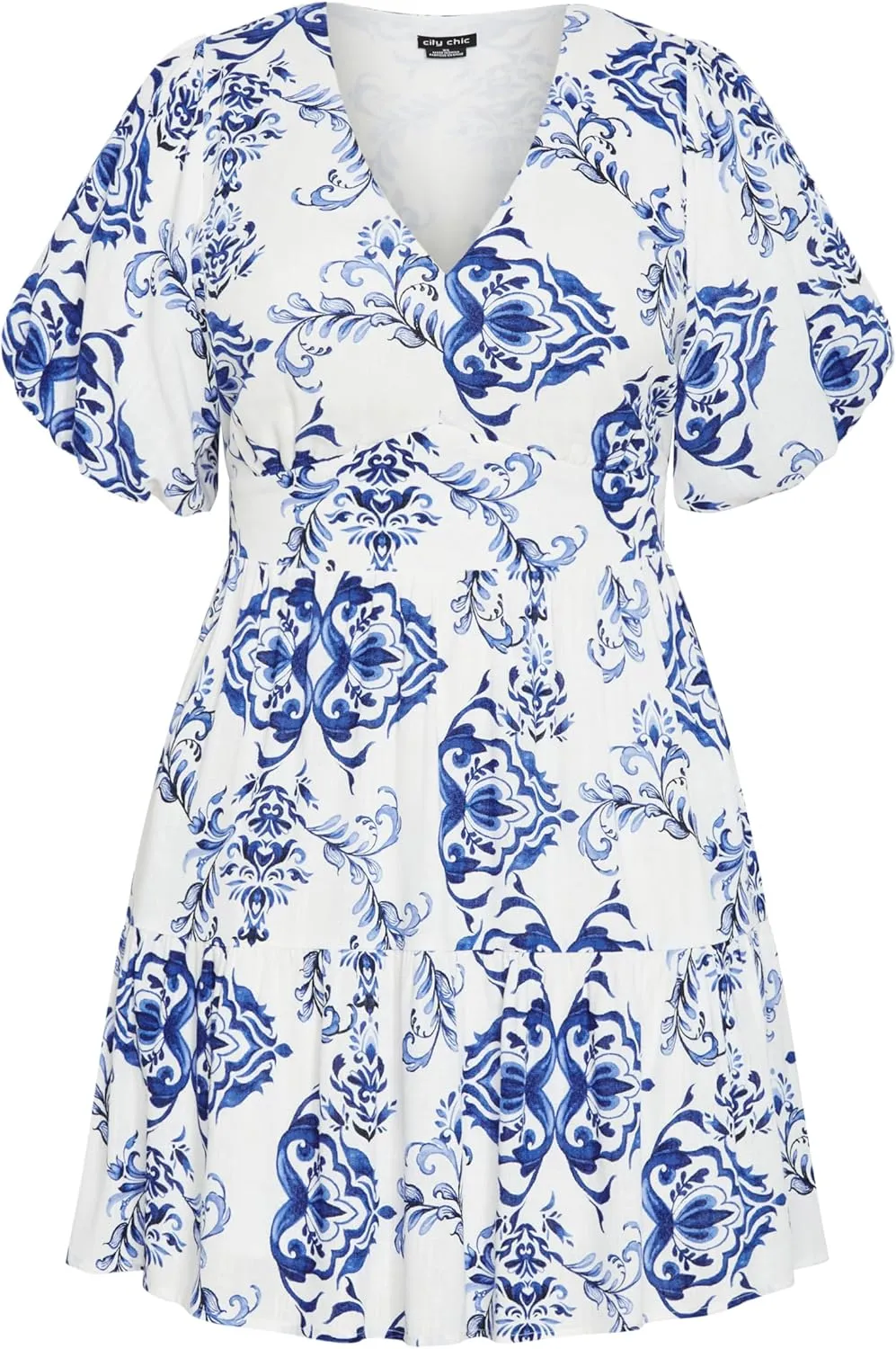 City Chic Women's Dress-Winslow Print