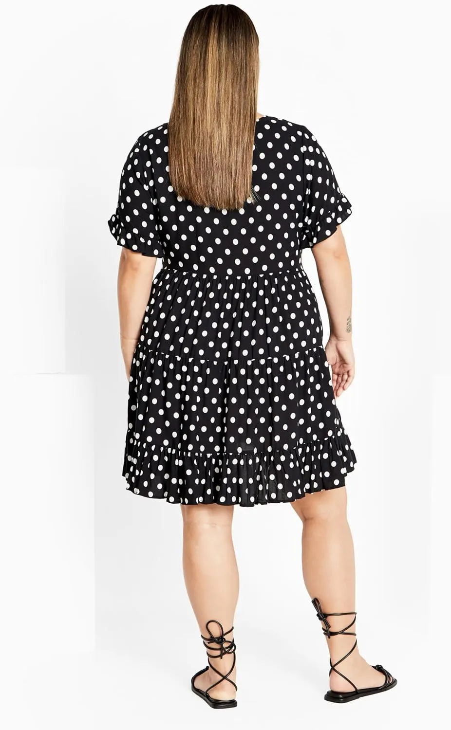 City Chic Women's Nikki Print Dress