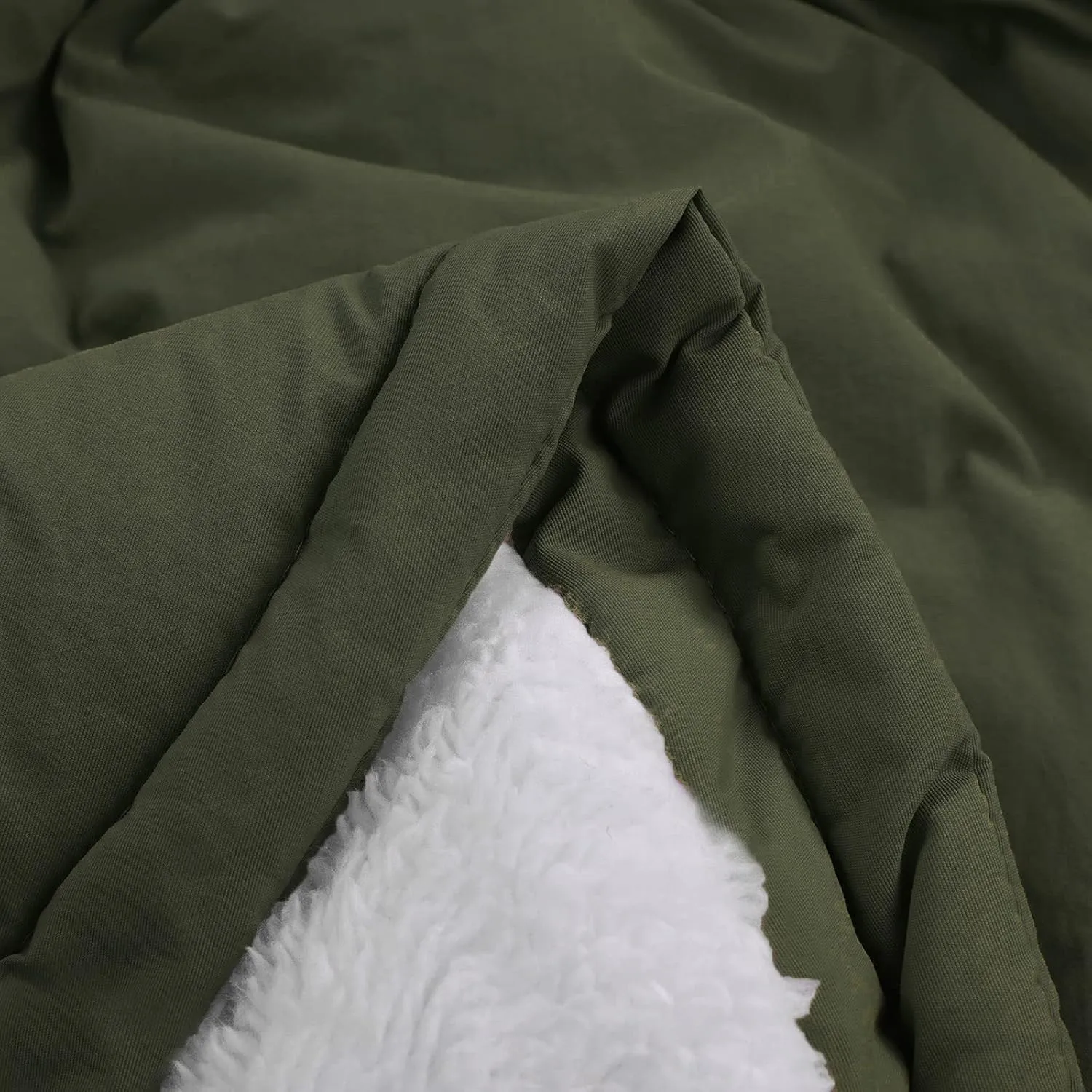 cooki Winter Coats for Women 2023 Casual Women's Sherpa-Lined Fleece Full-Zip Hooded Jacket Fall Warm Coats Pullover Jackets
