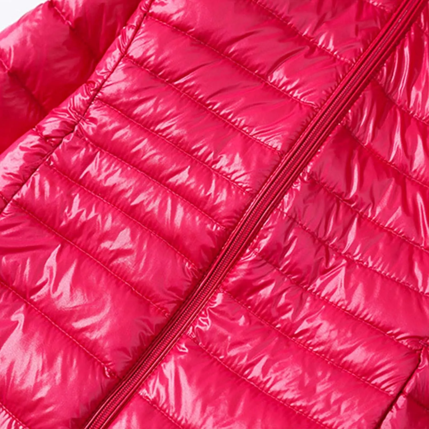 cooki Womens Winter Coats Women's Packable Ultra Light Weight Short Down Jacket Wram Windproof Turtleneck Long Down Jacket