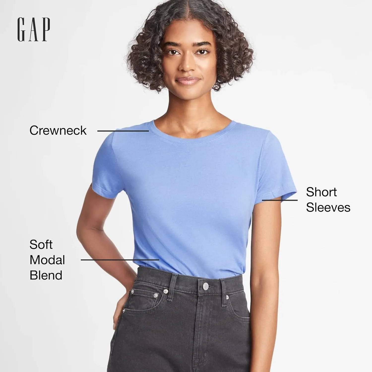 GAP Women's Favorite Crewneck Tee T-Shirt