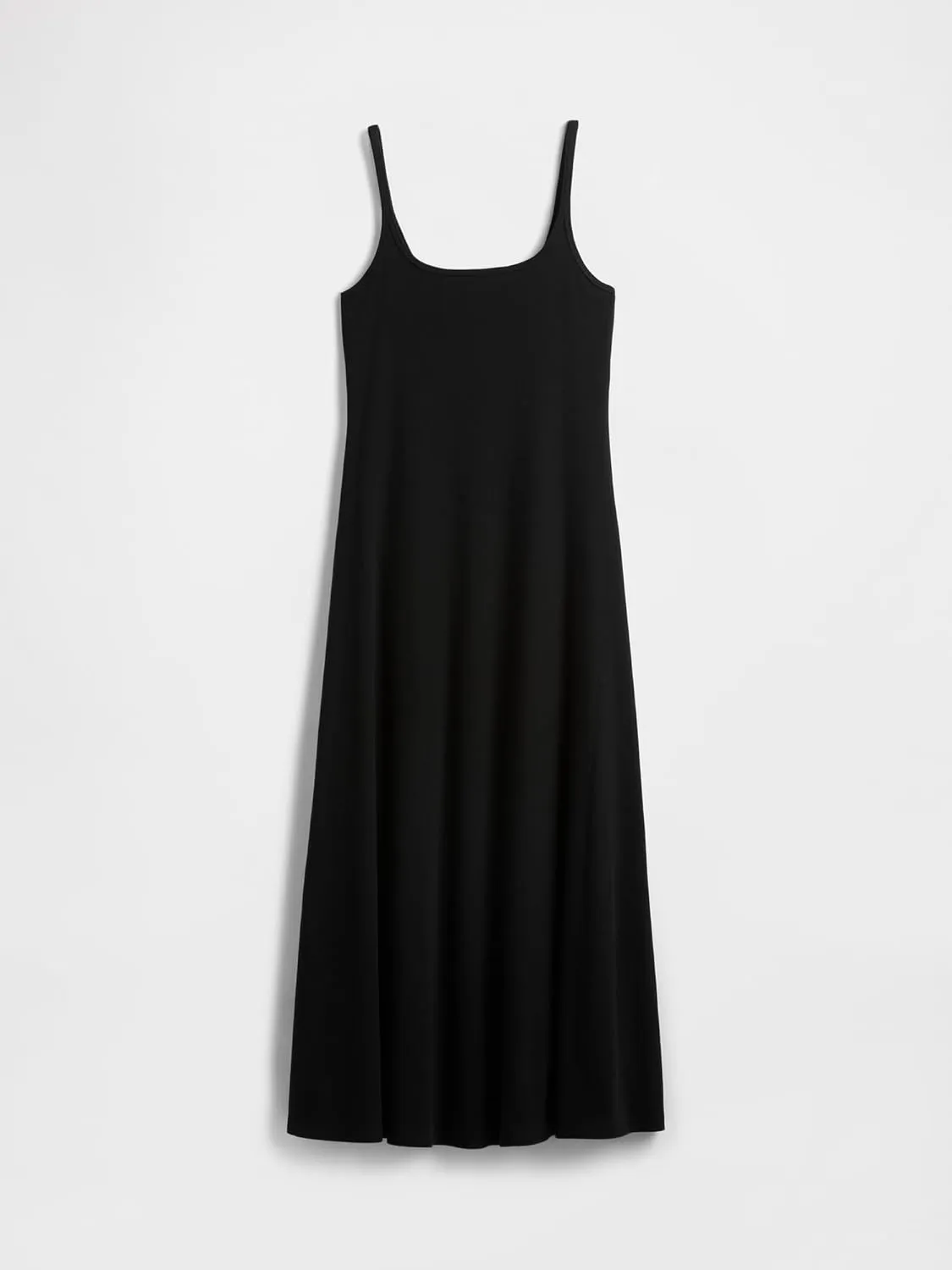 GAP Women's Ribbed A-line Knit Midi Dress