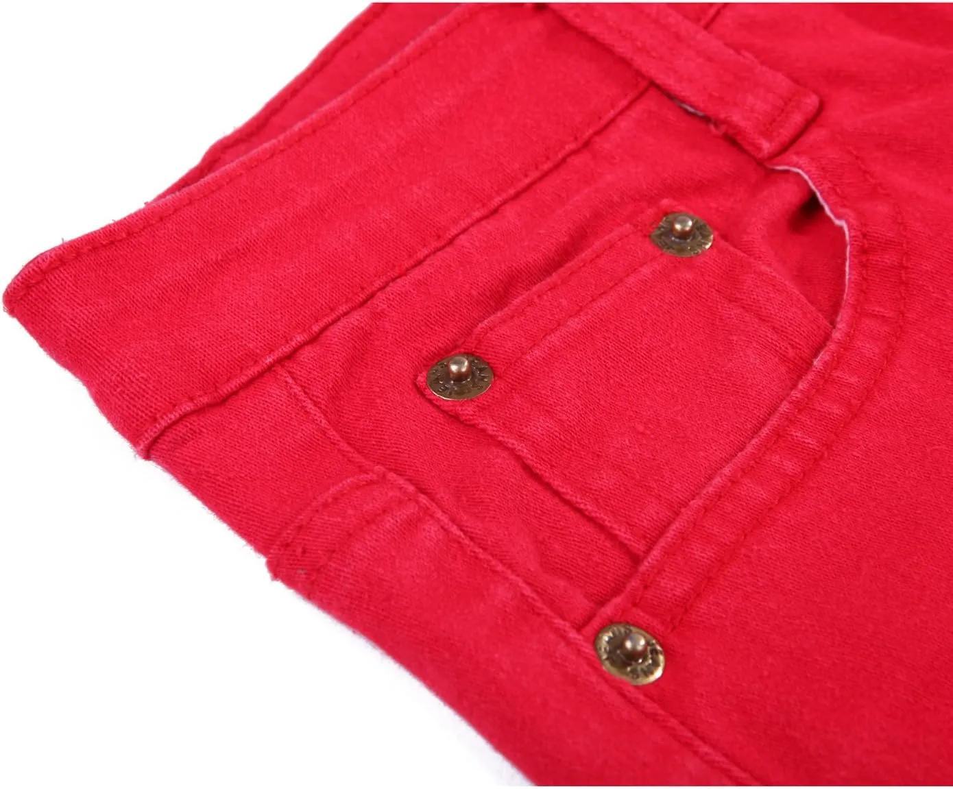 HDE Women's Mid-Rise Stretchy Denim Slim Fit Skinny Jeans