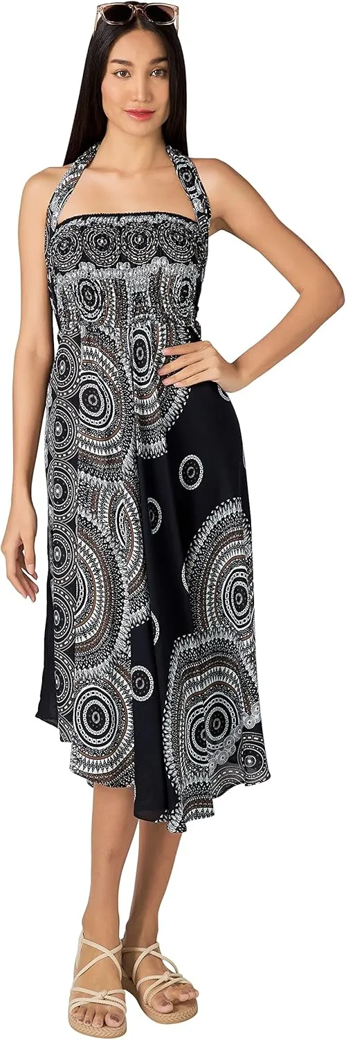 Joob Joob Long Boho Skirts for Women - Bohemian Hippie Maxi Summer Skirt