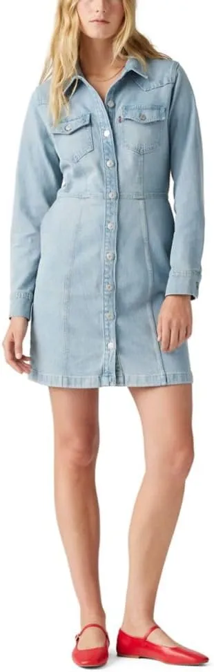 Levi's Women's Flynn Western Core Dress (Also Available in Plus)