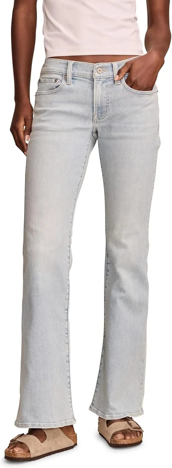 Lucky Brand Women's Mid Rise Sweet Flare