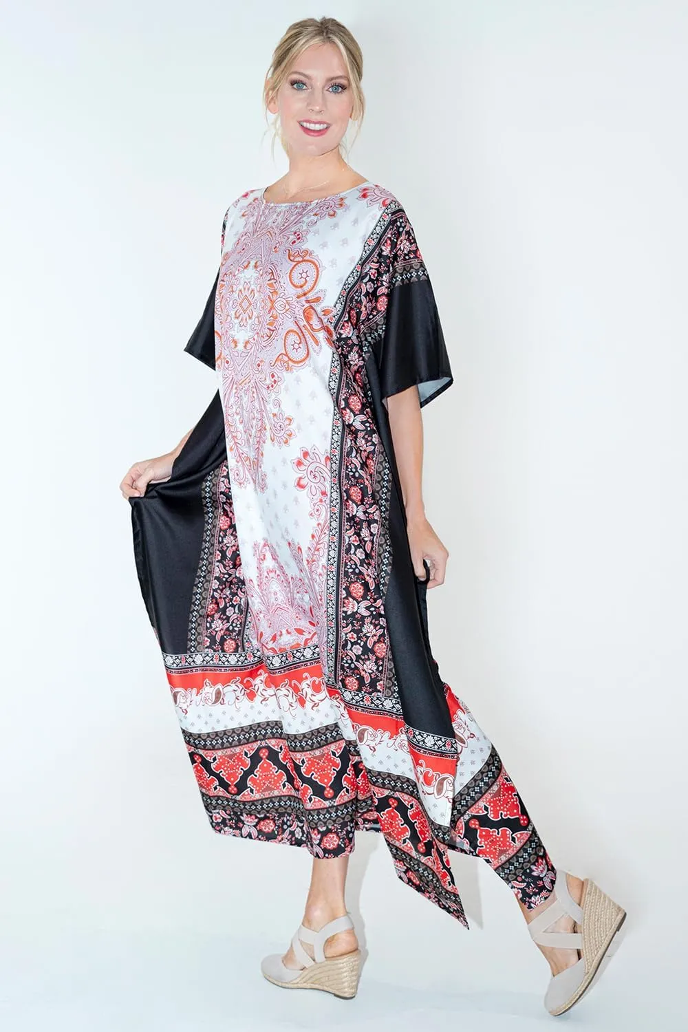 Miss Lavish London Women's Kaftans and Kimono Dresses - Stylish Caftans for Women