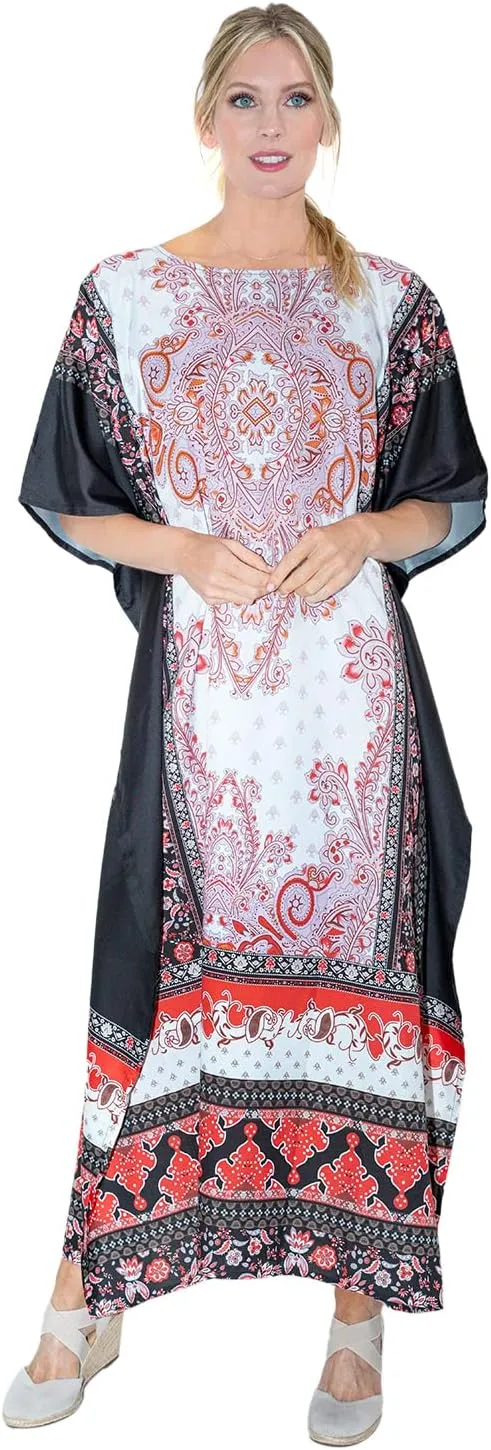 Miss Lavish London Women's Kaftans and Kimono Dresses - Stylish Caftans for Women