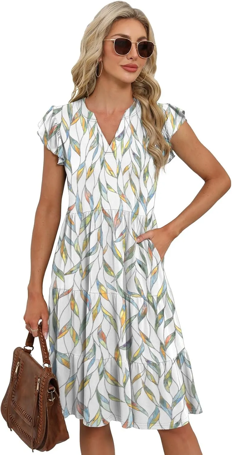 MixShe Summer Dresses for Women 2025 Elegant Classy Casual Fashion Dress S-XXL