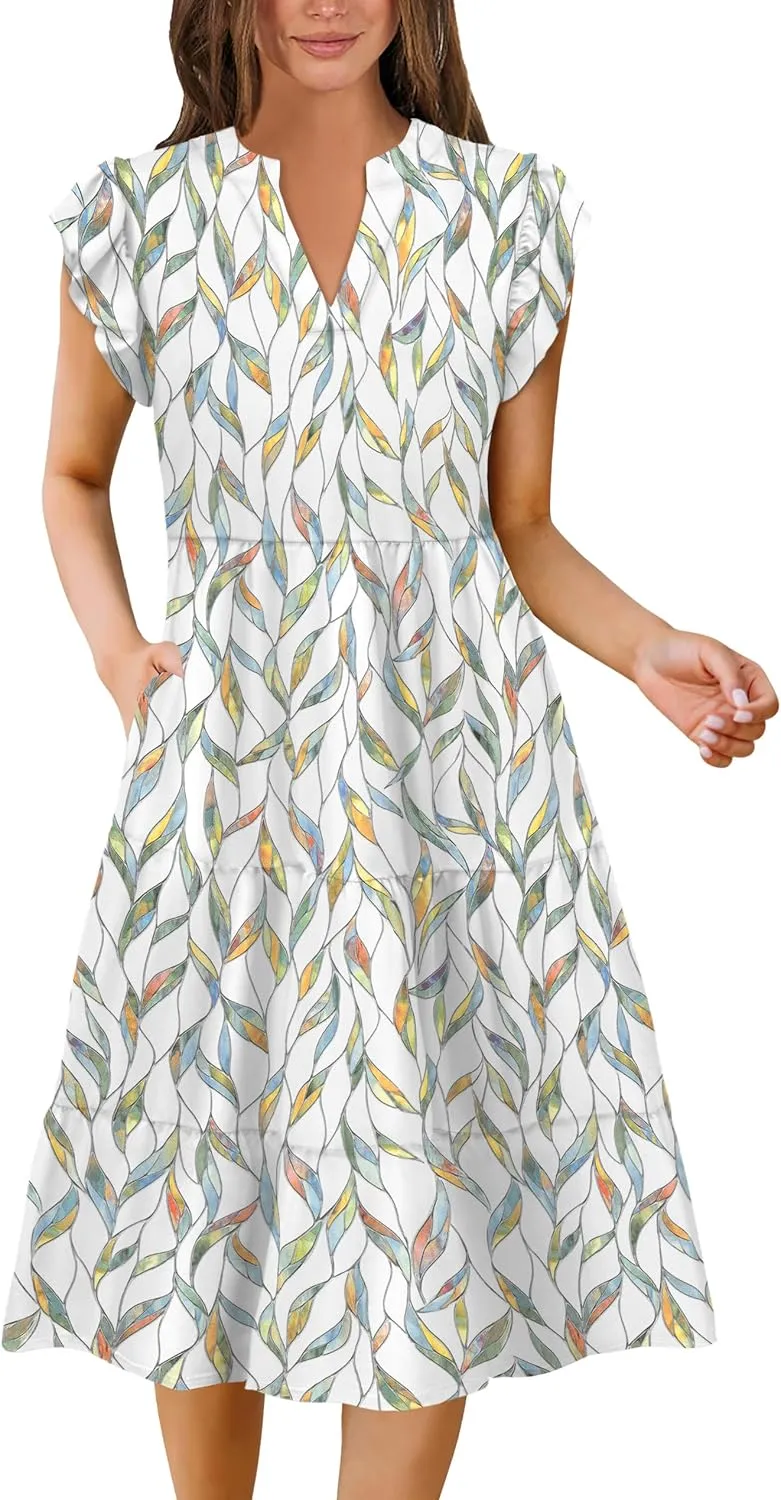 MixShe Summer Dresses for Women 2025 Elegant Classy Casual Fashion Dress S-XXL