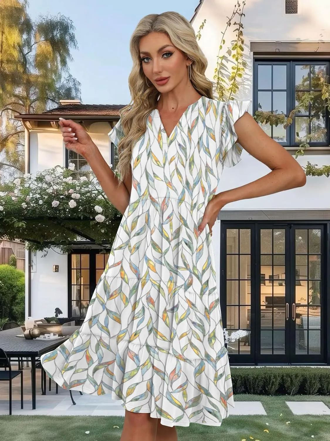 MixShe Summer Dresses for Women 2025 Elegant Classy Casual Fashion Dress S-XXL