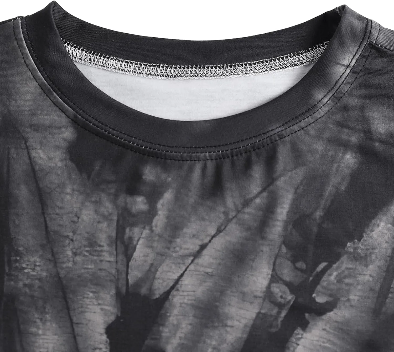 Remidoo Women's Casual Crewneck Short Sleeve Tie Dye Oversized T Shirt Graphic Tee Top