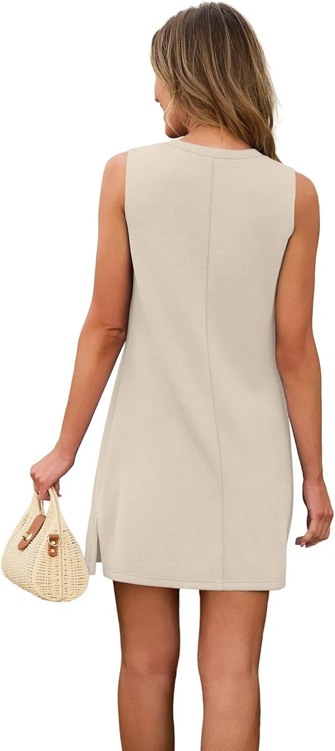 SAMPEEL Dresses for Women 2025 Casual Summer Sundresses Sleeveless Tank Dress Fashion Outfits
