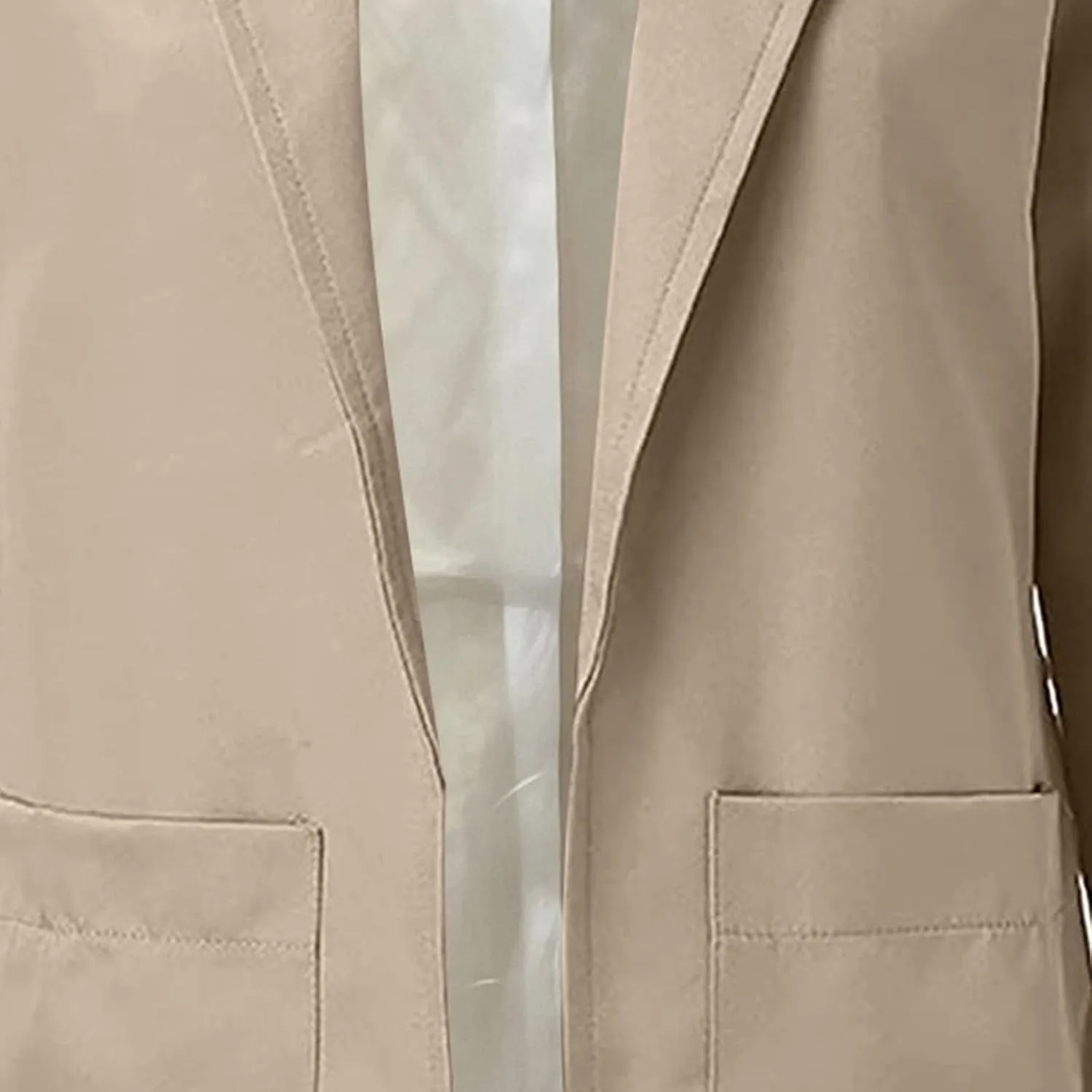 Solid Plain Blazers for Women Business Casual Office Coat Long Sleeve Cardigans Suit Blazer Jacket Fall Thin Outwear