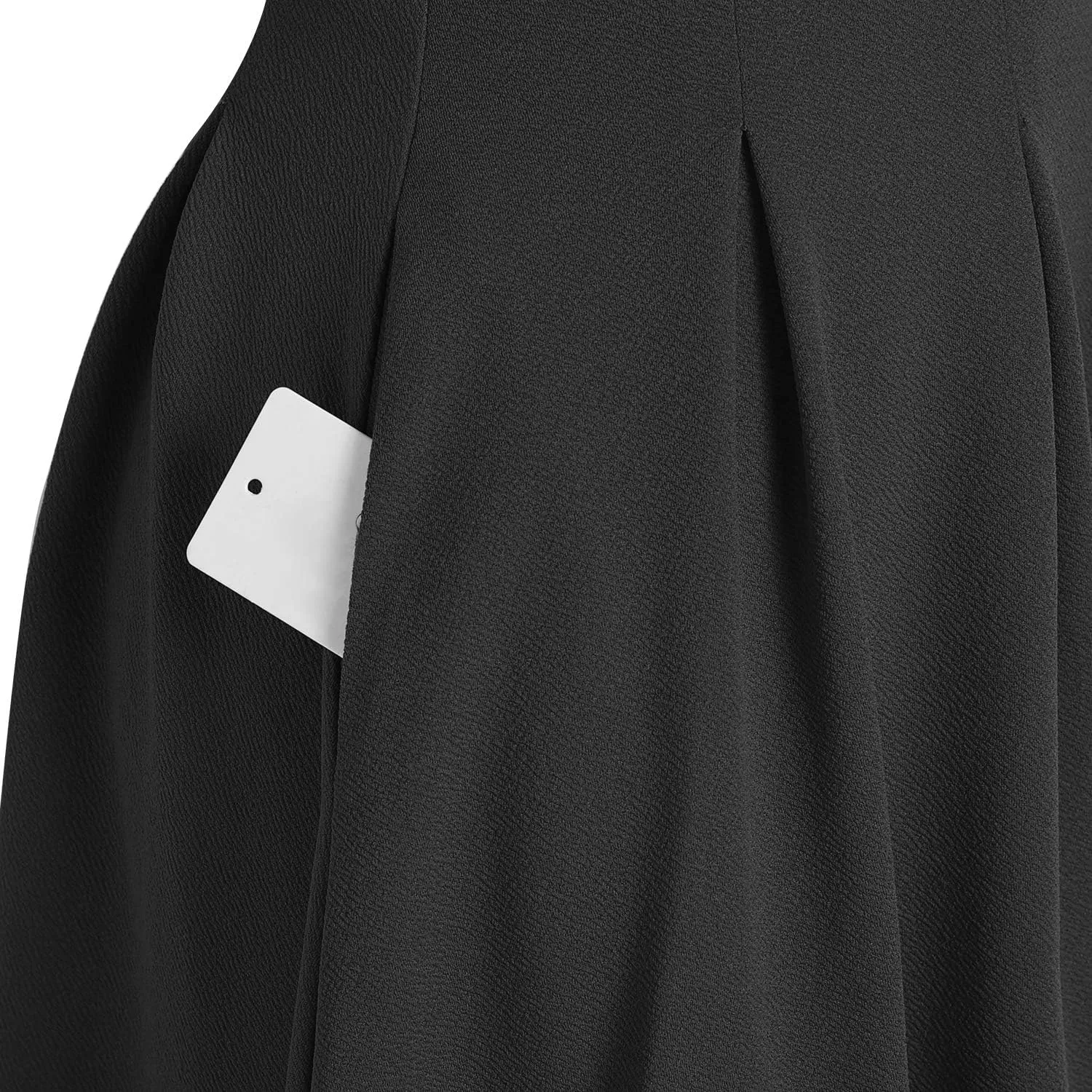 Sureple Women's Retro Sleeveless Swing Casual Work Summer Party Dress with Pockets