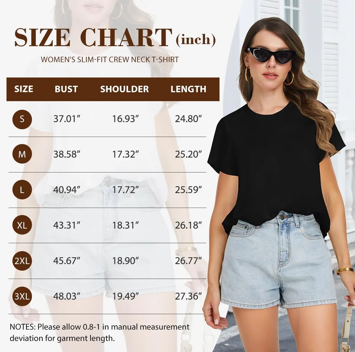 T Shirts for Women Summer Short Sleeve Crewneck Casual Cute Graphic Basic Tees Tops