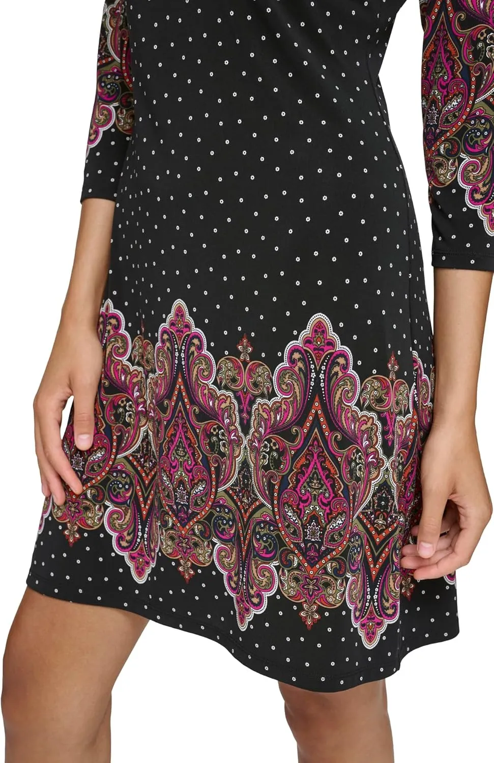 Tommy Hilfiger Women's 3/4 Sleeve Dress