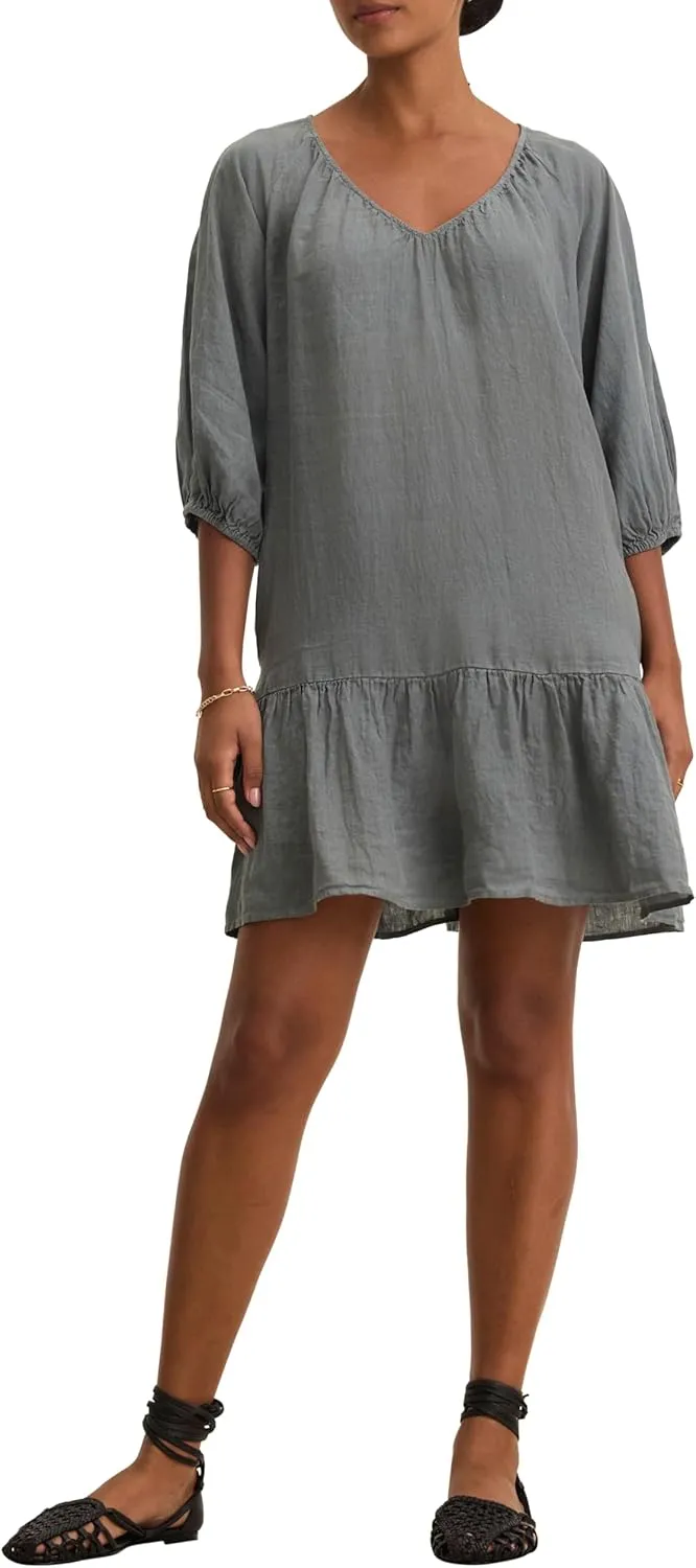 Velvet by Graham & Spencer Women's Kaylie Woven Linen Dress