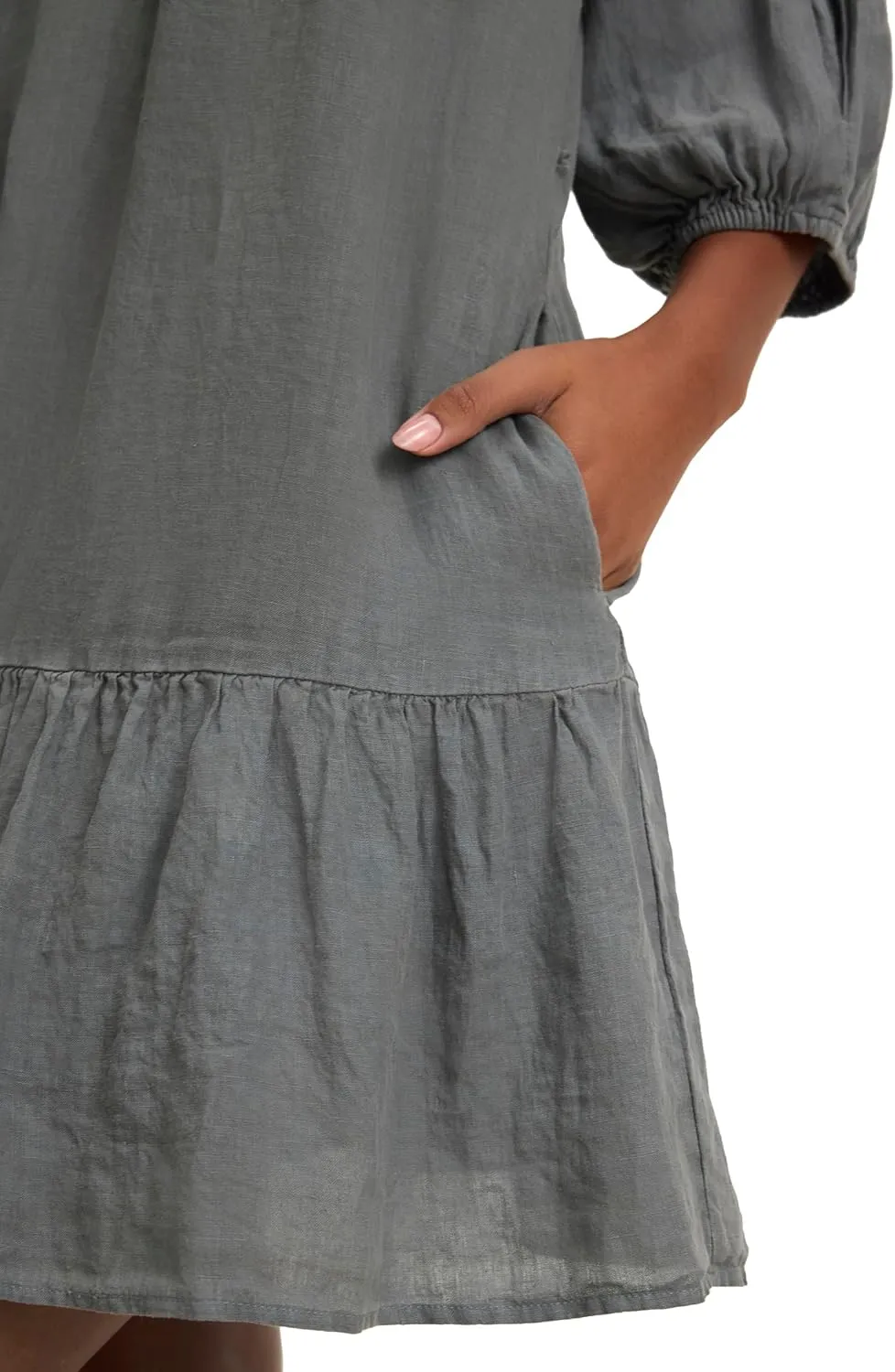 Velvet by Graham & Spencer Women's Kaylie Woven Linen Dress