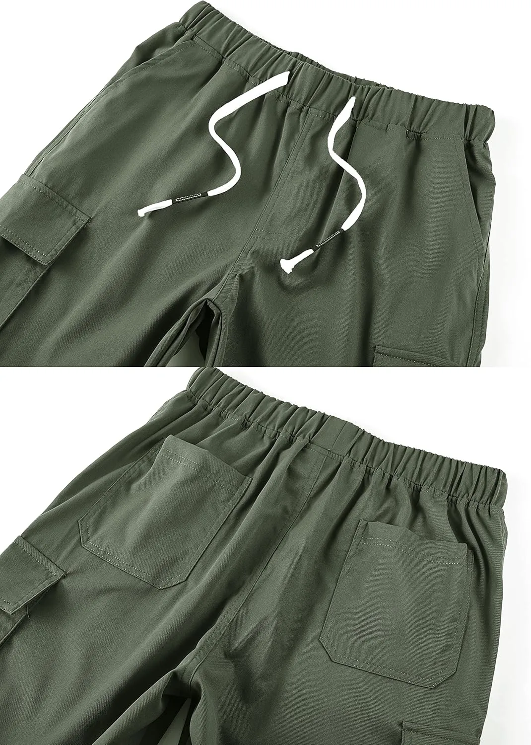VtuAOL Cargo Shorts for Women Casual Relaxed Comfy Hiking Shorts with Multi Pockets