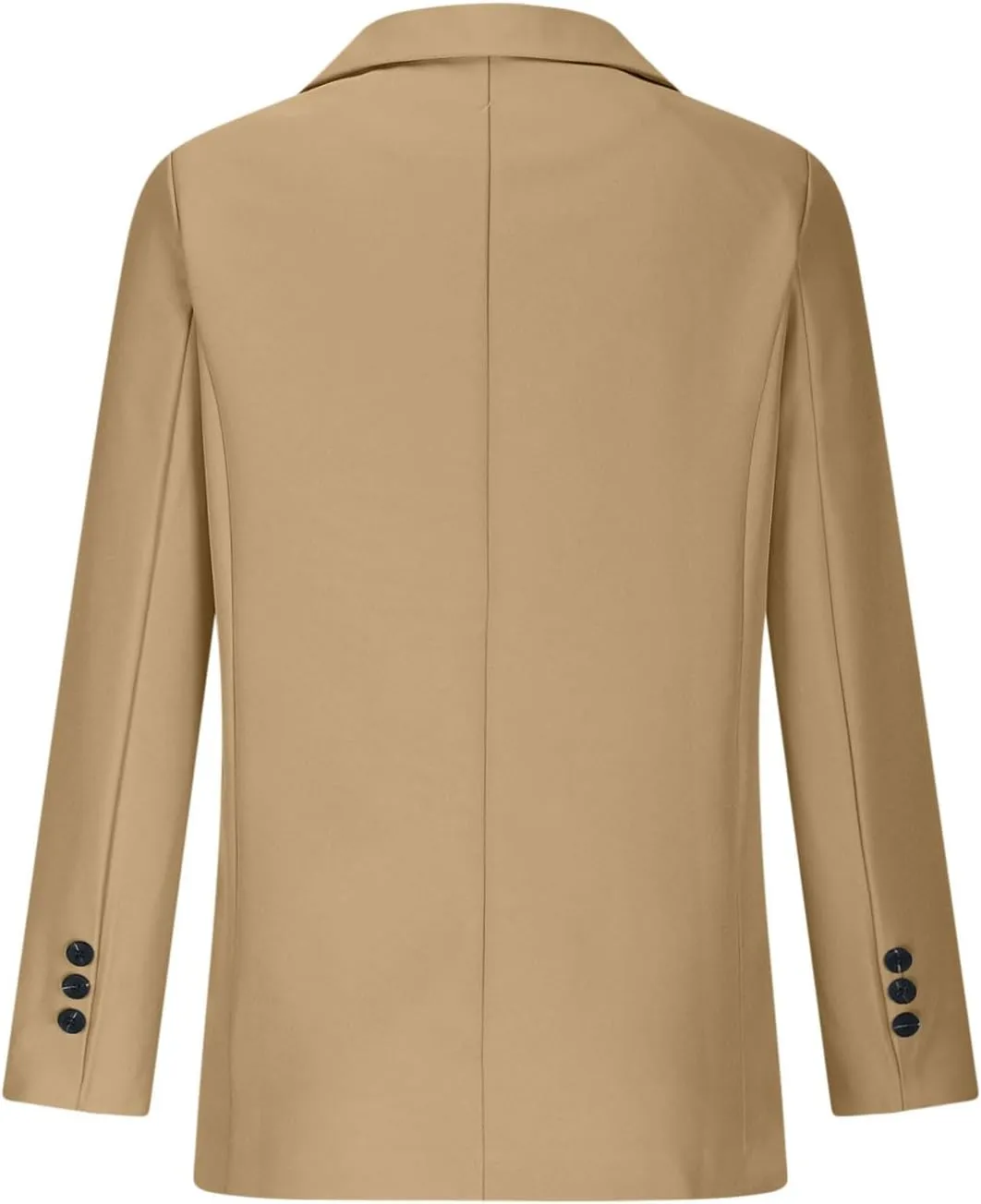 Women Blazer Jacket Open Front Long Sleeve Notch Lapel Work Office Womens Blazers for Work Casual Dressy Fall Outfits