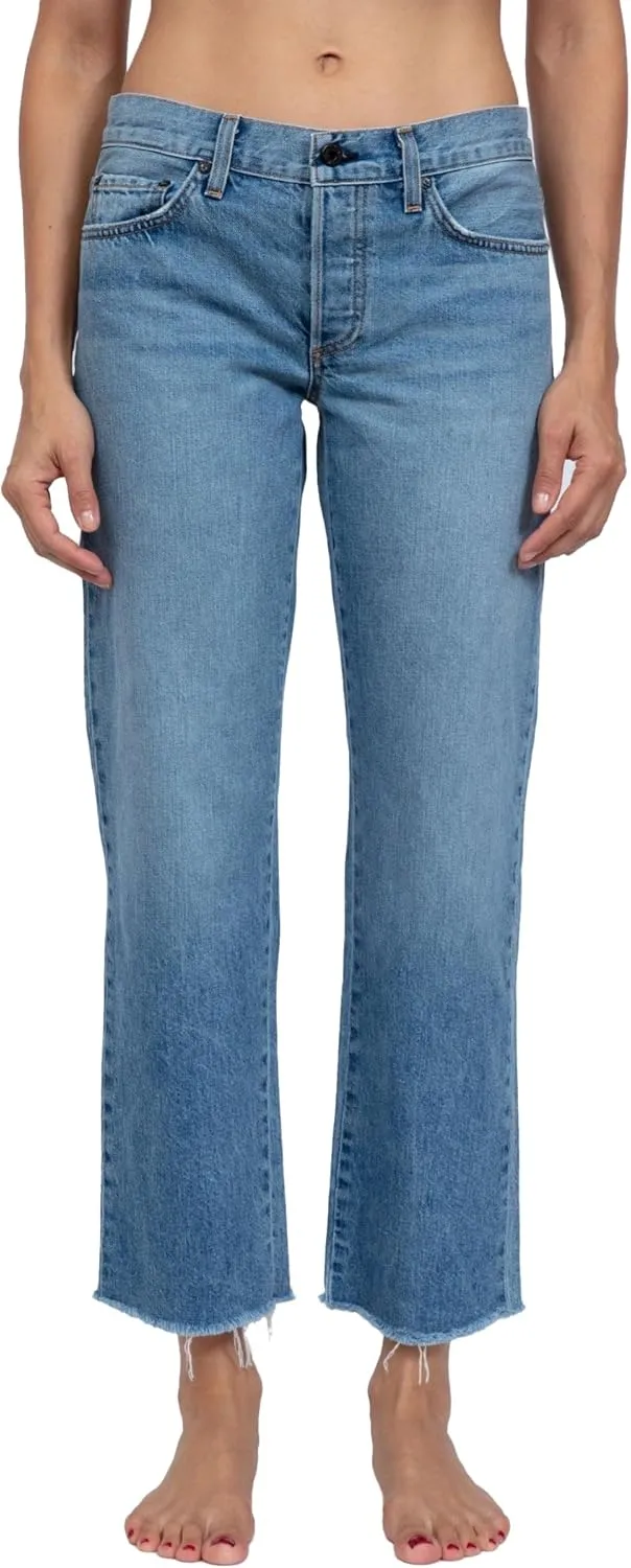 Women's Low Rise Straight Leg Jeans