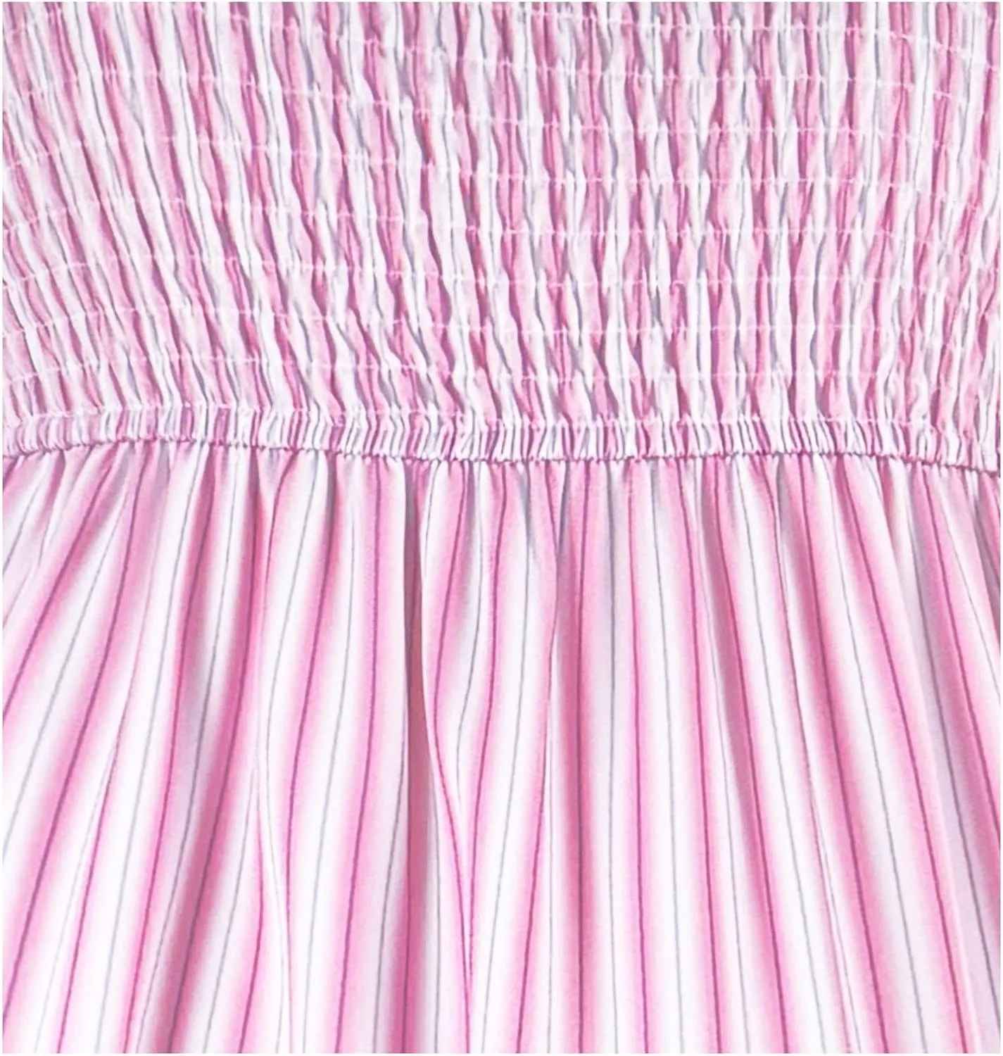 Womens Summer Maxi Sundresses 2025 Striped Long Beach Flowy Tiered Sun Dresses